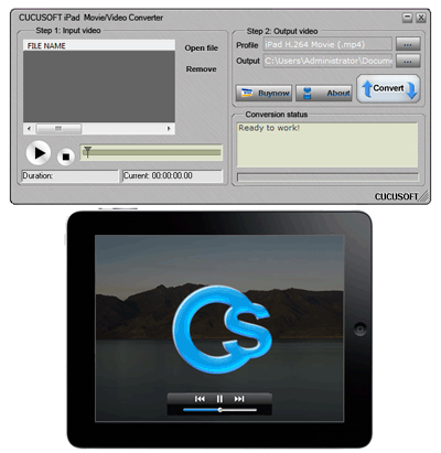 Cucusoft Ipad Video Converter Divx Mov Wmv Avi To Ipad Video Converter